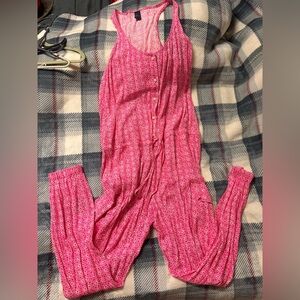 Pink Gap cargo jumpsuit
Size S